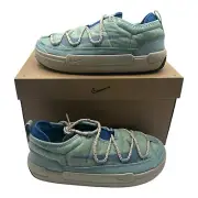 Nike Offline Pack Shoes Mens 9.5 Womens 11 Green Marina Blue Ocean Cube