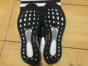 ADIDAS adizero tempo 9 m男生慢跑鞋 BB6649 US:9 （黑白棕色）馬牌輪胎底