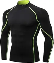 [SANANG] Men's Long Sleeve T-Shirt with Quick Dry Vacuum Compression Layer Base Layer 1058