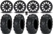 Fuel Vector MB 14" Wheels 27" Mud Lite II Tires Polaris RZR XP 1000 / PRO XP