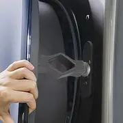 Vikye Front Load Washer Door Prop,Magnetic Front Loading Washer Door Holder,Washing Machine Door Prop Keep Washer Dryer Door Open for Most Washing Machines(Grey)