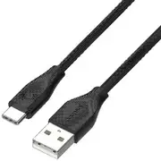 Comsol USB-A to USB-C Cable 1m Black