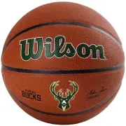 Balls basketball Wilson Team Alliance Milwaukee Bucks WTB3100XBMIL Brownn
