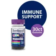 Sambucol Black Elderberry Kids Gummies with Vitamin C and Zinc, 30 Count