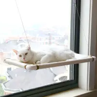 在飛比找蝦皮商城優惠-貓吊床 貓咪吊床 吸盤式貓吊床 寵物吊床 貓床 貓跳檯 貓窩
