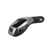 X5 Car Bluetooth FM Transmitter for iPhone, Samsung, Sony, MP3, Support TF Card Music Play / Hands-free Answer Phone / Smart Phones Charging