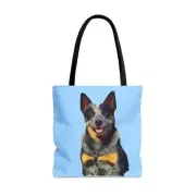 Blue Heeler - Australian Cattle Dog 'Bailey' Tote Bag