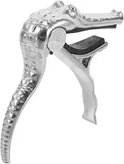 JEWEDECO Guitar Capo Alligator Metal Capo for Acoustic Electric Guitars Efficient Tuning Tool for Folk Classical Music Durable Pitch Adjuster with Accurate Sound Quality