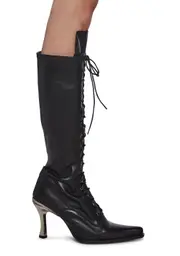 [New Rock] M-9053-C1 Lace-Up Boots