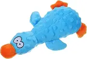 ERINGOGO Animal Shaped Squeaky Dog Interactive Plush Duck Chew for for Indoor and Enhances Pet Happy Feelings and Mental Stimulation