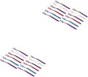 BUTIFULSIC 24 Pcs Cleaning Toothbrush Bulk Toothbrushes Childrens Toothbrush Sensitive Toothbrushes Smokers Toothbrush Extra Hard Toothbrushes Bulk Adult Toothbrush Sensitive Gums Toothbrush