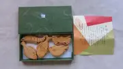 Box of 5 Pre-Owned Bamboo Chopstick Holders Very Unusual VGC Except One