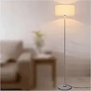 Stylish Iron Floor Lamp Creative Living Room Floor Lamp Bedroom Vertical Floor Lamp Cloth Lampshade Floor Lamp Stable