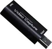 USB Capture Card - Multipurpose 1080P Camera Capture Card | Compact Versatile Converter for Live Streaming Online Teaching Broadcast