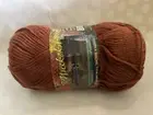 One skein BERELLA MUSKOKA 100% Merino Wool Yarn 9842 Toffee Brown