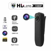 Mini Body Camera, 1080P Body Worn Camera 34GB Memory Card, Pocket Camera Mini Portable Camcorder For Law Enforcement, Security Guards, Personal Use