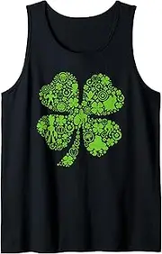 [Marvel] Super Heroes Green Shamrock St. Patrick's Day Tank Top