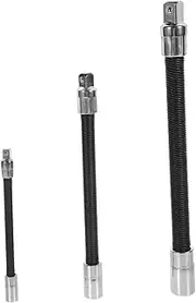 Socket Extension Bars 1/4 3/8 1/2 Flexible Socket Extension Bar Shaft Wrench Extender for