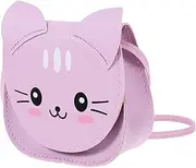 [CTIRCHIU] Cute Cat Purse Crossbody Bag for Teens Adorable PU Wallet with Cartoon Design Present for Ages Stylish Small Shoulder Bag for Daily Wear