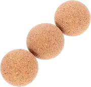Toyvian 3pcs Foosball Table Replacement Balls Wear Resistant Cork Balls for Indoor Tabletop Games Lightweight and Compact Design for
