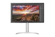 LG 27' IPS 5ms 4K UHD HDR400 FreeSync, Borderless Monitor w/ArcLine HAS - HDMI,DP, USB Type-C, Speaker, VESA 100, Height Adjust, Business Monitor