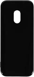 TPU Phone Case Compatible with Nokia 225 4G 2024, Slim Shockproof Soft Cover with Anti-Scratch Design and Precise Cutouts for Full Protection (Black)