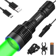 Green Light for Hunting Flashlight Predator Light Kit,Spotlight Torch for Hog...