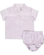 Baby Satin Pj With Bloomer