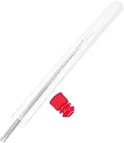 BEBEMOKO Bead Needles Set for Jewelry Making Large Eye Needle Tool 14cm Storage Bottle Ideal for Bead Crafts