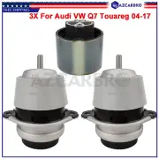 Front L & R Engine & Trans Mount Set 3PCS 04-17 For Volkswagen Touareg, Audi Q7 (for: Audi)