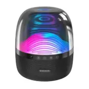 BOROFONE BP8 Glazed colorful luminous BT speaker - black