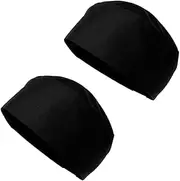 [Goxfaca] Cooking Work Hat Caps Serving Hats Kitchen Cooking Hat Restaurant Chef Hat Restaurant Uniform Cap Portable Black