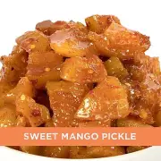 Home made Sweet Mango Pickles 500 gm Mango murabba in Spices meetha achar