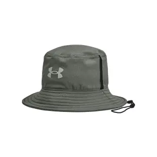 【UNDER ARMOUR】UA 男 Isochill Armourvent漁夫帽_1361527-182(灰綠)