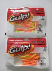 2 packs Berkley Gulp!, Minnow firetiger 3", 12 ct.