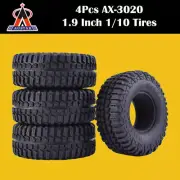 4x AUSTAR AX-3020 1.9 Inch Crawler Tires for 1/10 Traxxas Redcat RC4WD RC Car