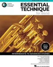 Essential Elements for Band - Baritone B.C. Book 3 with EEi