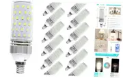 Super Bright E12 LED Bulbs, 16W 1500LM E12 Bulb, Nature White 4000K Lights,