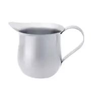 Coffee Mixing Cup Silver Stainless Steel Milk Frother Pitcher Frothing Cup Es...