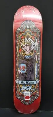 New collectable DGK Josh Kalis Ghetto Disciples Skateboards deck 7.75" inch
