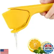 ToGeeKa Lemon Squeezer, Effortless Manual Flat Lime Juicer Squeezer, Hand Cit