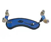 Wolf Forte Secondo Coloured Shoulder Rest for Violin in Blue Evening Sky (1/4 -
