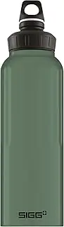 SIGG Water Bottle WMB Traveller (1.5l L), Leaf Green, Extra Large Reusable Water Bottles, Lightweight Leak Proof Water Bottle, Adventure-Ready Outdoor Travel Bottles