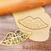 Vampire Tooth Teeth Mouth Lips Monster Blood Bite Biting Cookie Cutter