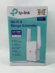 Tp-Link AX1500 Wi-Fi 6 Range Extender Dual Band RE505X