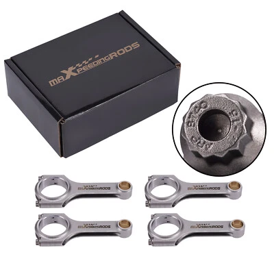 Forged Connecting Rods +ARP2000 Bolts for Audi VW EA888 2.0L TSI Engine 144/23mm