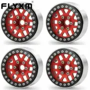 4pcs Alloy Beadlock 1.9" Wheel Rim for AXIAL SCX10 D90 TRX4 CC01 1/10 RC Crawler
