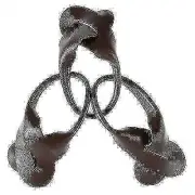 SuspenderStore Leather Strips For Button Suspenders - Adult Size (3 Colors)