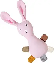Security Blanket for Toddler - Boys Stuffed Animal Bunny Chewing Doll,Rabbit Shape Design, Adorable Kid Chew Toy for Traveling, Walking, Road Trip