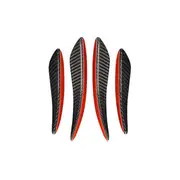 4 Pcs Mould Pressing Edition Carbon Fiber Car Universal Air Knife Decorative Sticker For Bmw E60 / E90 / F30 / F10 / E70 / F15 / E84